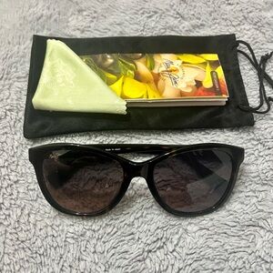Maui Jim Tortoiseshell Frame Polarized Brown Lens Sunglasses